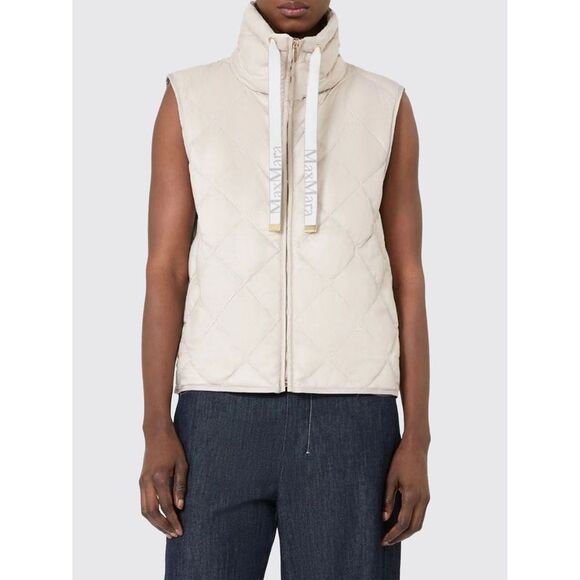Max Mara The Cube Waistcoat Woman Sand